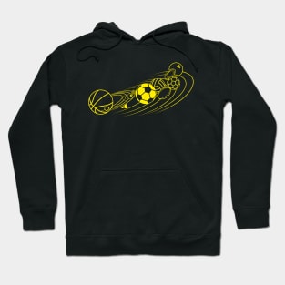 Ball System outlines Hoodie